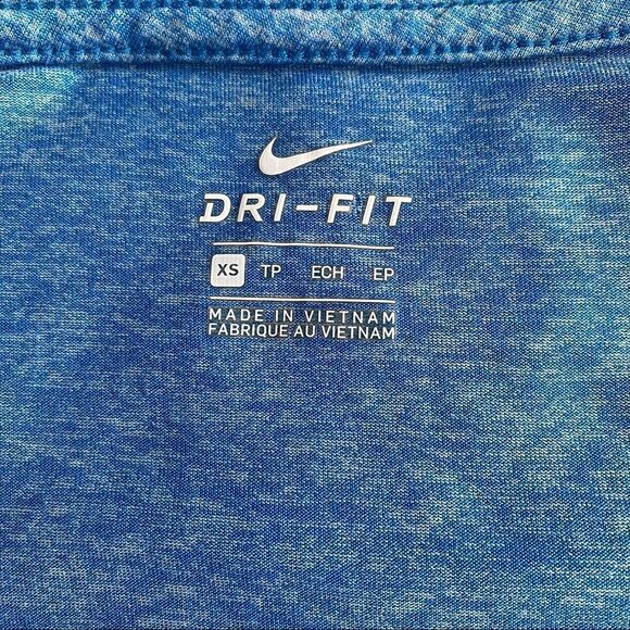 NIKE Women’s Blue Dri-Fit Tee | Size XS - Picture 4 of 7